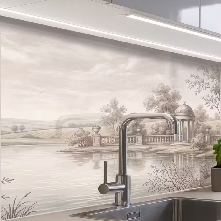 Revestimiento cocina - Terraza - Agua - Naturaleza - Paisaje — 1