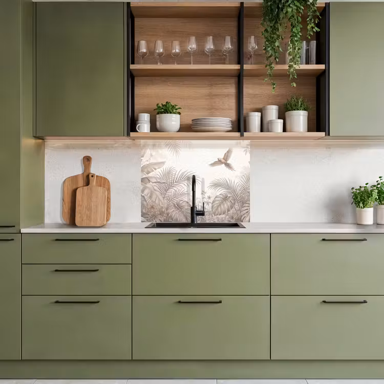 Revestimiento cocina - Loro - Selva - Tropical — 7