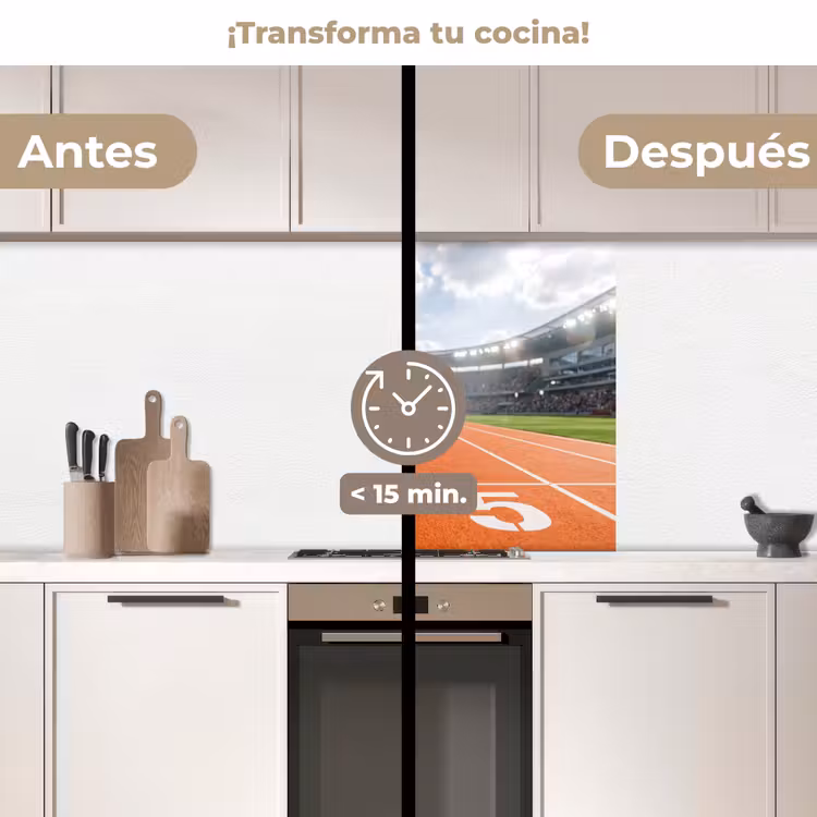Revestimiento cocina - Sintelbaan - Estadio - Deportes -Naranja — 2