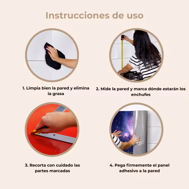 Revestimiento cocina - Espacio - Estrellas - Colorido — 8