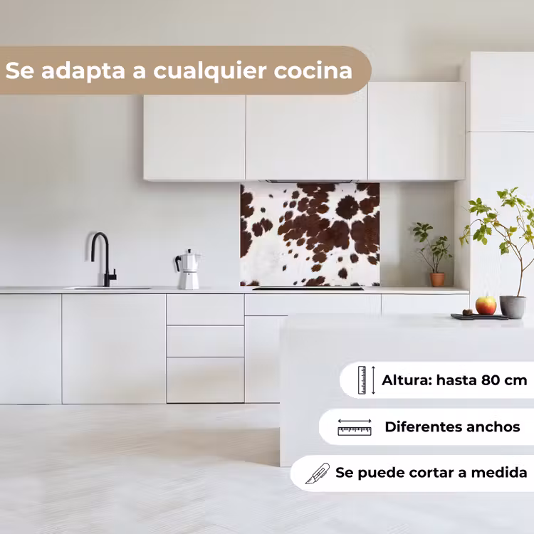 Revestimiento cocina - Piel de vaca - Classic - Marrón — 6
