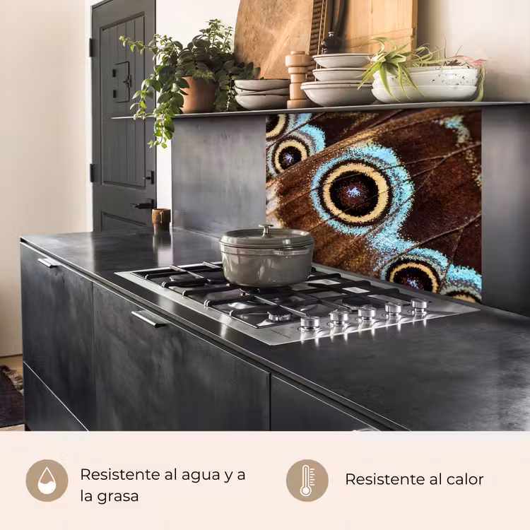 Revestimiento cocina - Alas - Mariposa - Azul — 4