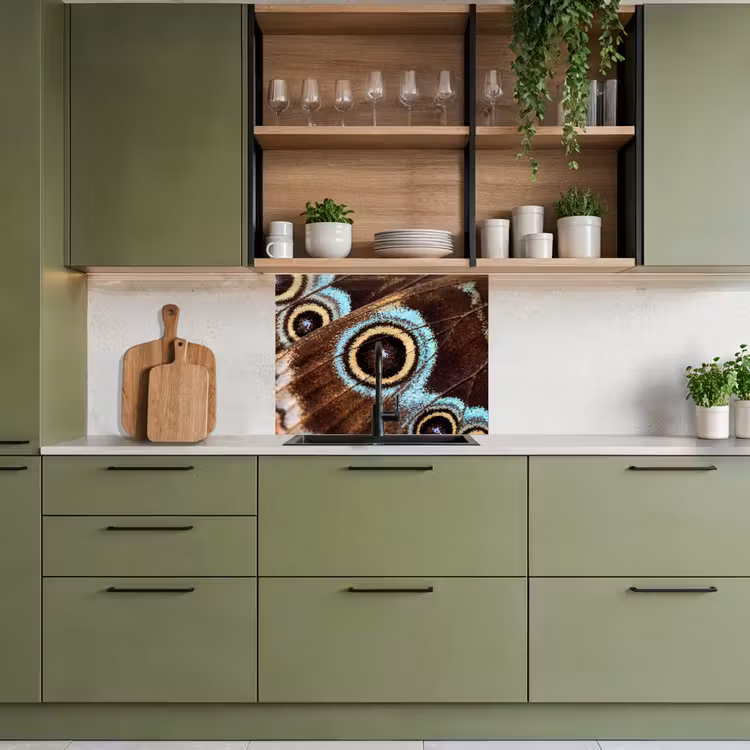 Revestimiento cocina - Alas - Mariposa - Azul — 7