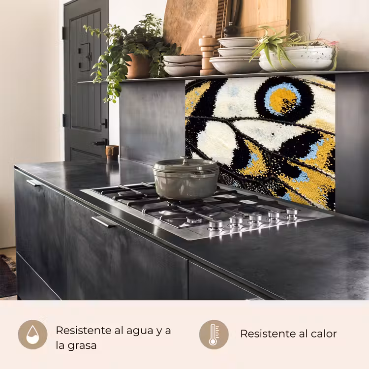 Revestimiento cocina - Mariposa - Ala - Amarillo — 4