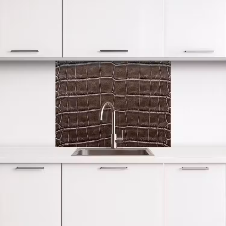 Revestimiento cocina - Piel - Cocodrilo - Mate — 3