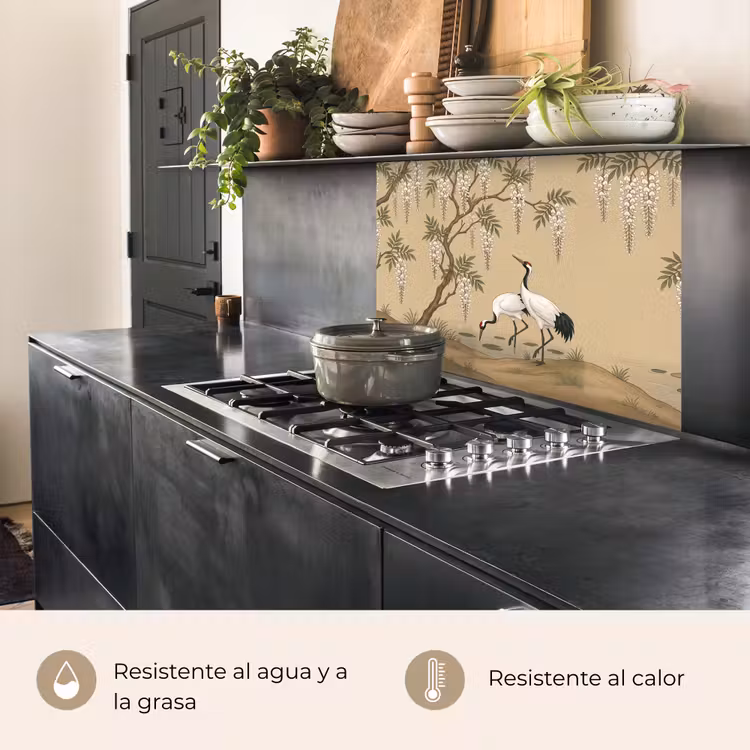 Revestimiento cocina - Grúa - Agua - Beige — 4