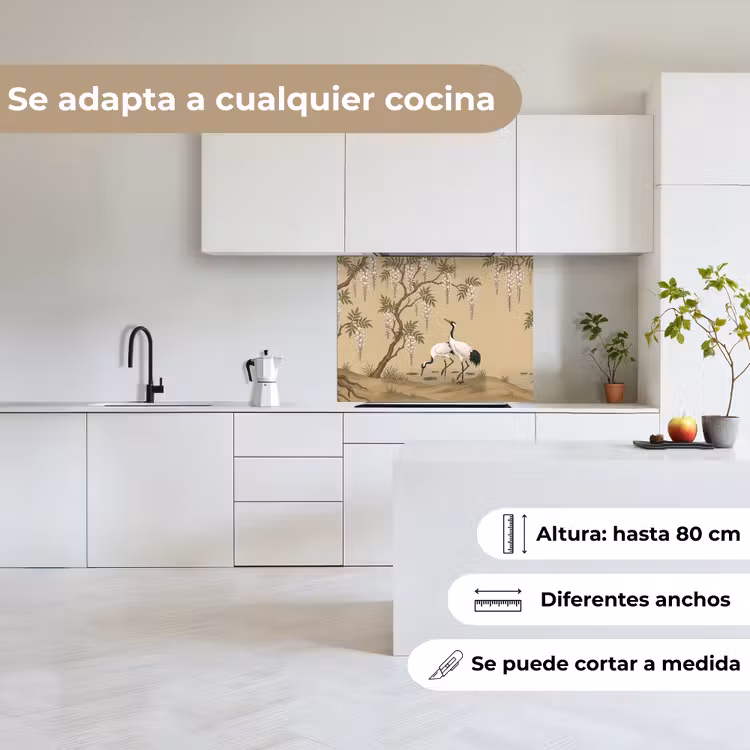 Revestimiento cocina - Grúa - Agua - Beige — 6