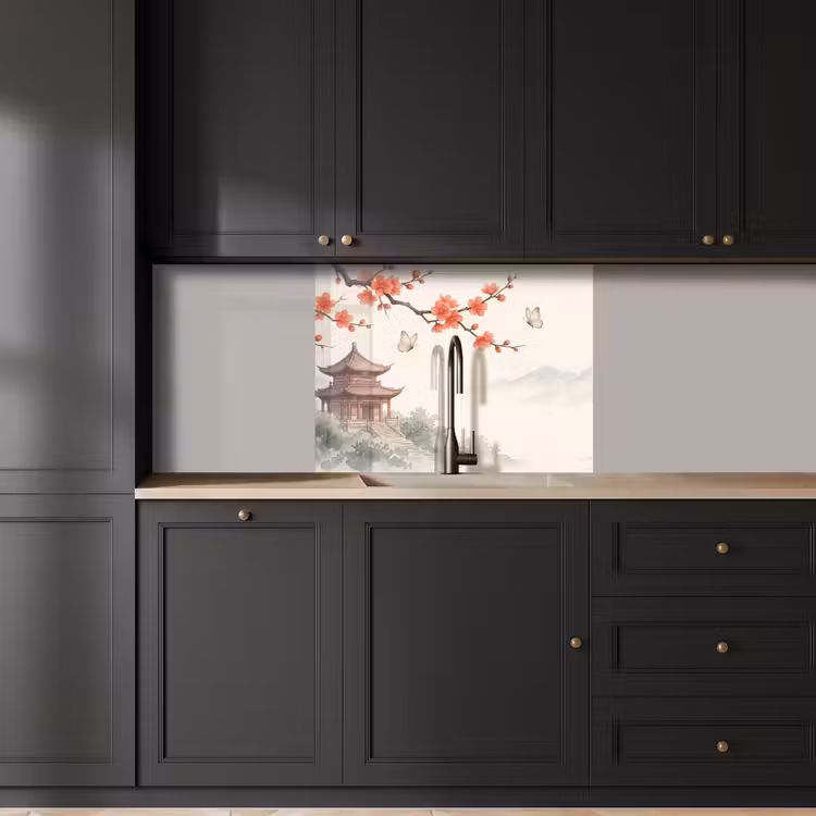 Revestimiento cocina - Grúa - Asia - Clásico — 5