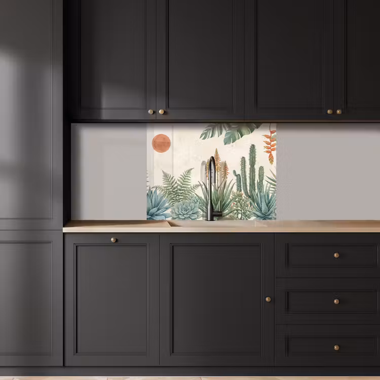 Revestimiento cocina - Desierto - Plantas - Verde — 5