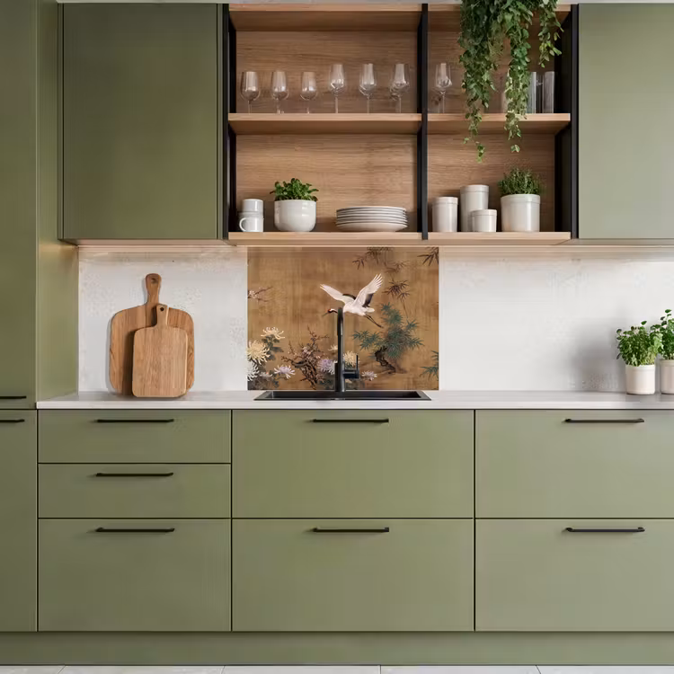 Revestimiento cocina - Oriental - Elegante - Colorido — 7