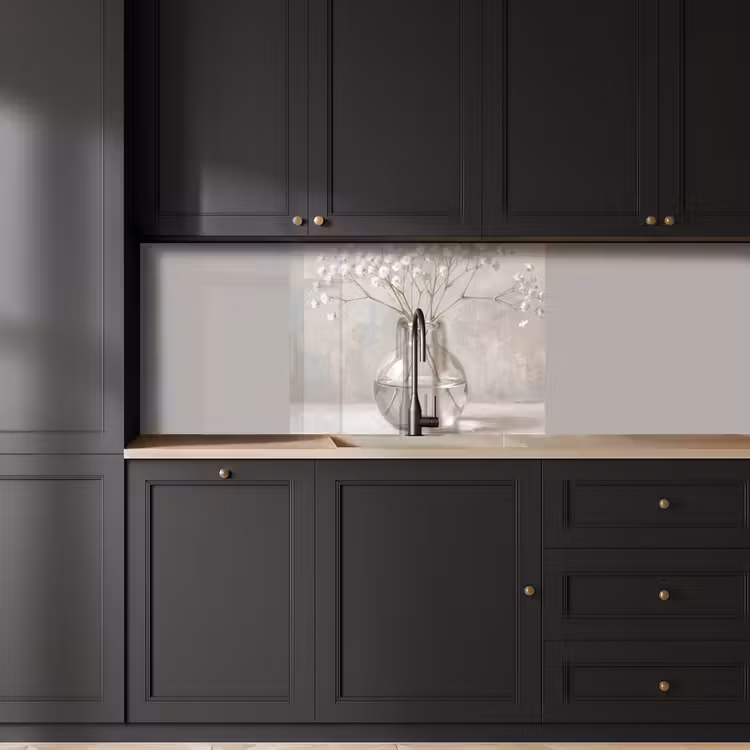 Revestimiento cocina - Plasterwort - Jarrón - Blanco — 5