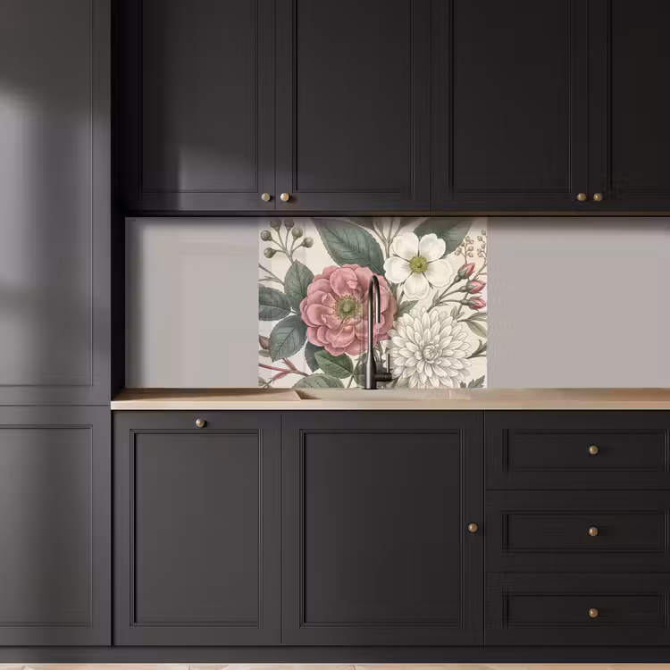 Revestimiento cocina - Romántico - Diseño - Colorido — 5