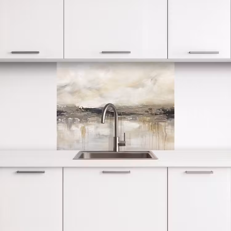 Revestimiento cocina - Paisaje - Horizonte - Naturaleza - Abstracto - Neutro — 3