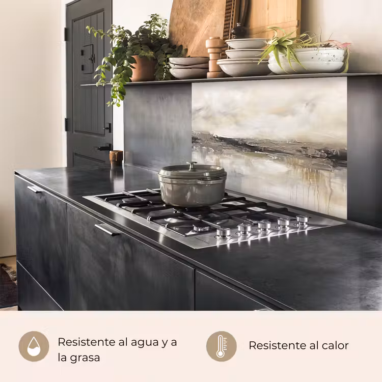 Revestimiento cocina - Paisaje - Horizonte - Naturaleza - Abstracto - Neutro — 4