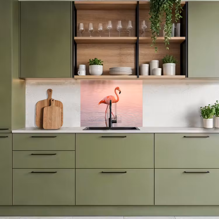 Revestimiento cocina - Flamingo - Agua - Rosa — 7