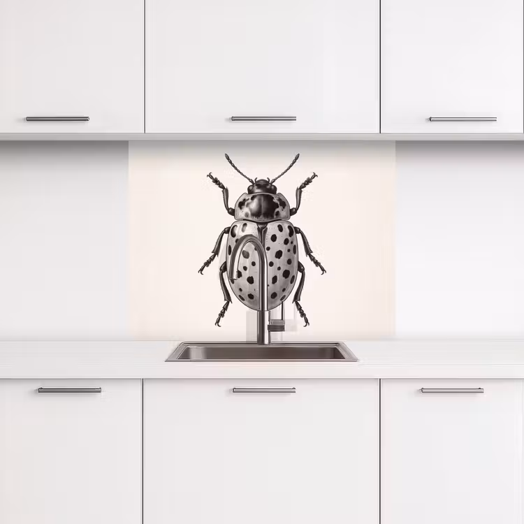 Revestimiento cocina - Escarabajo - Insecto - Vintage — 3