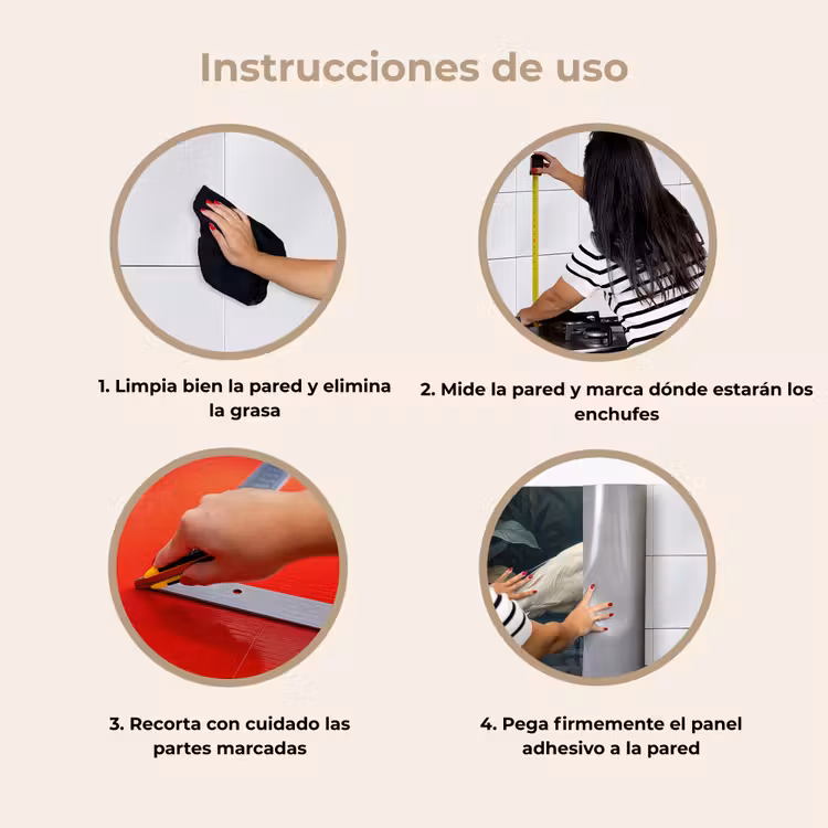 Revestimiento cocina - Garza - Agua - Naturaleza - Moderno - Blanco — 8