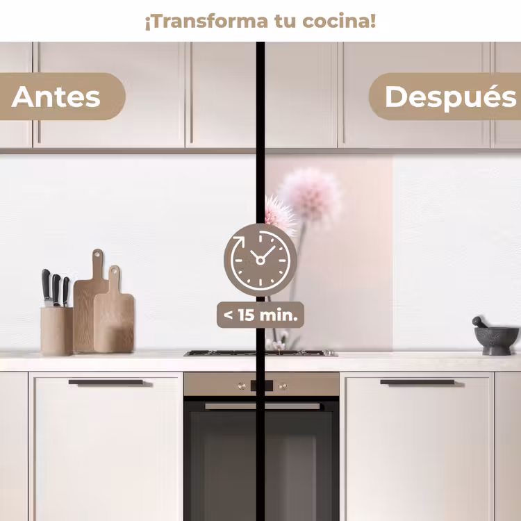 Revestimiento cocina - Flores - Bulbos - Rosa — 2