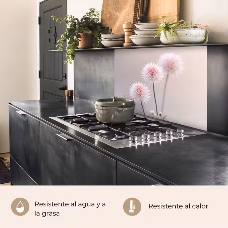 Revestimiento cocina - Flores - Bulbos - Rosa — 4