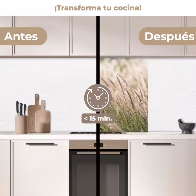Revestimiento cocina - Hierba - Primer plano - Verde — 2