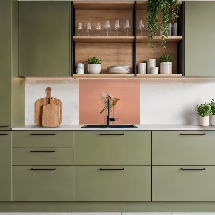 Revestimiento cocina - Robin - Naturaleza - Rosa — 7