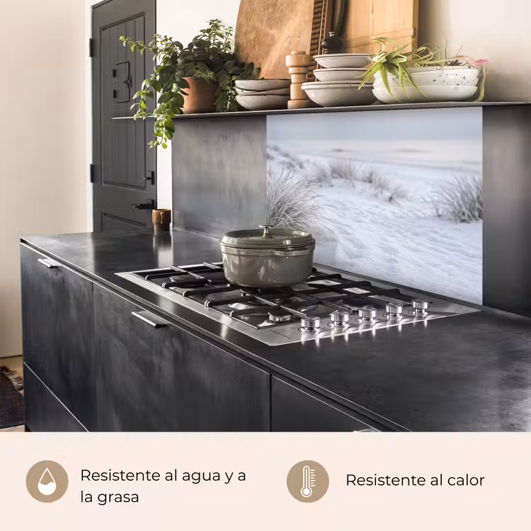 Revestimiento cocina - Dunas - Nieve - Playa - Invierno - Sereno — 4