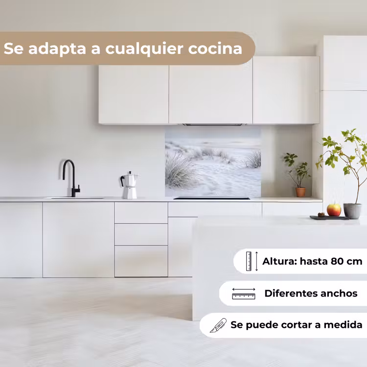 Revestimiento cocina - Dunas - Nieve - Playa - Invierno - Sereno — 6