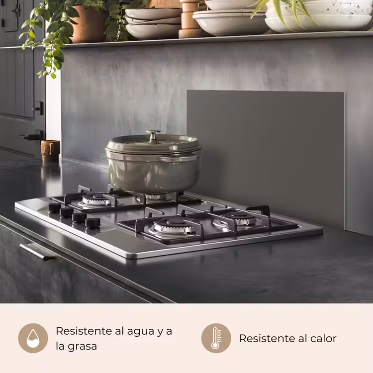 Salpicaderos de cocina - Gris - Colores - Sólido — 2