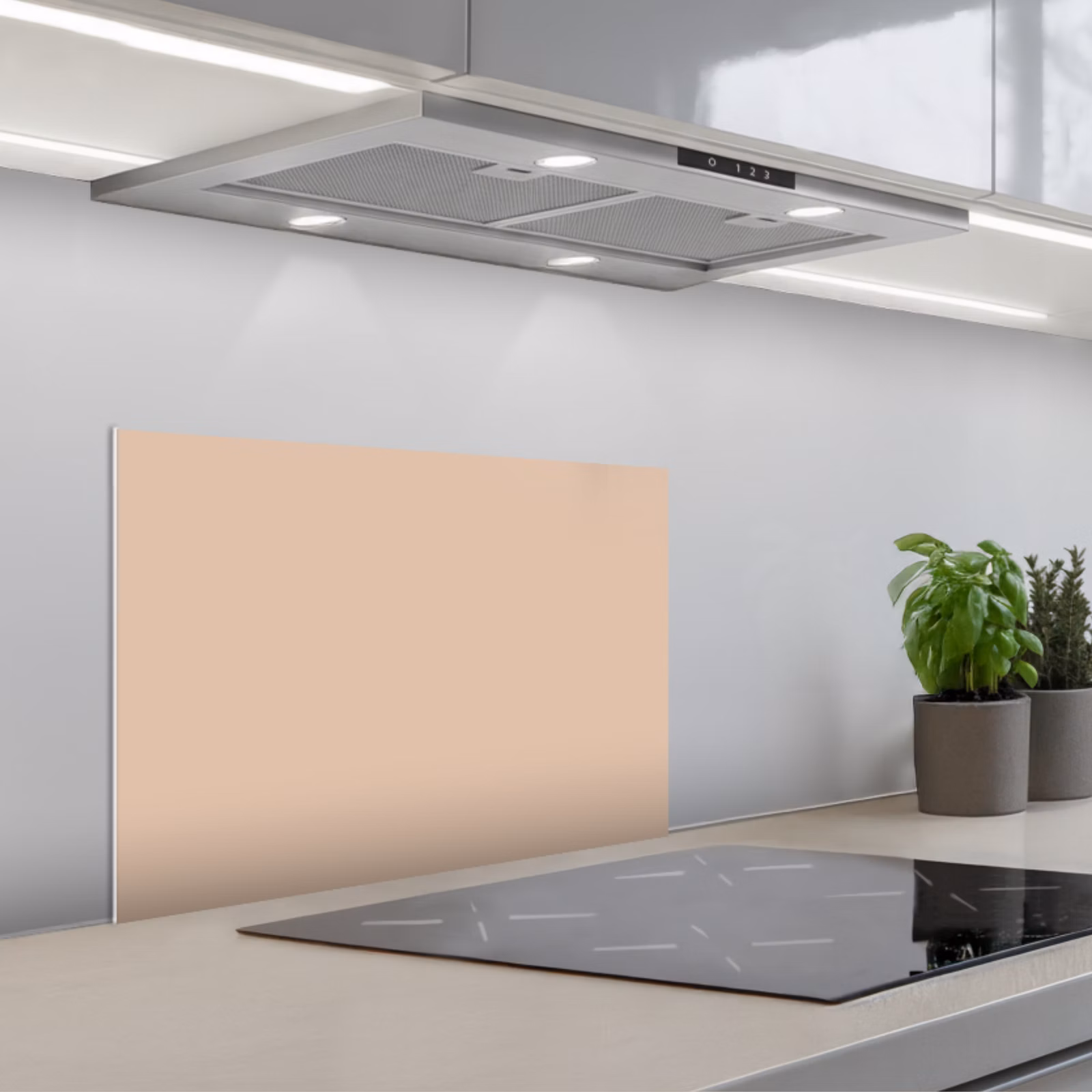 Salpicaderos de cocina - Beige - Colores - Sólido — 1