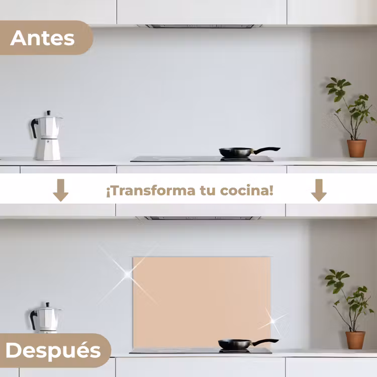 Salpicaderos de cocina - Beige - Colores - Sólido — 7