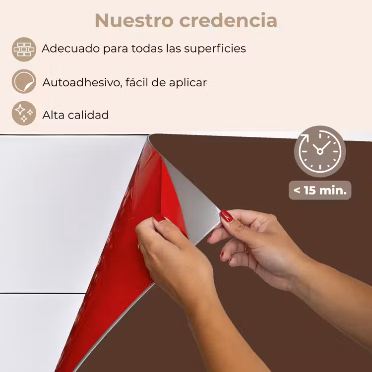 Salpicaderos de cocina - Marrón - Oscuro - Colores — 4