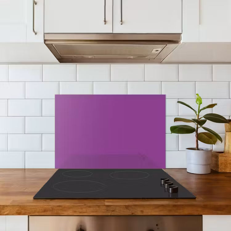 Salpicaderos de cocina - Morado - Colores - Sólido — 3