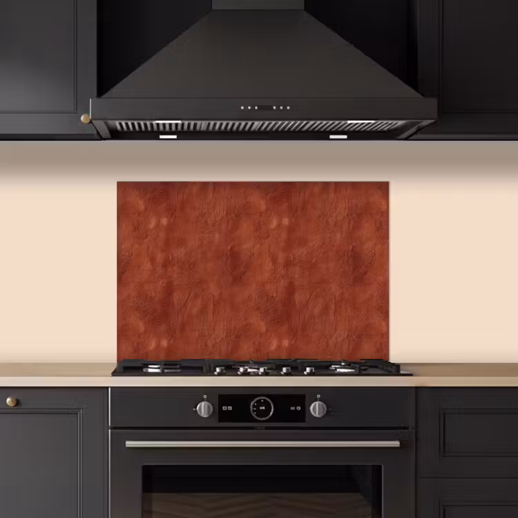 Salpicaderos de cocina - Estucado - Textura - Terracota — 5