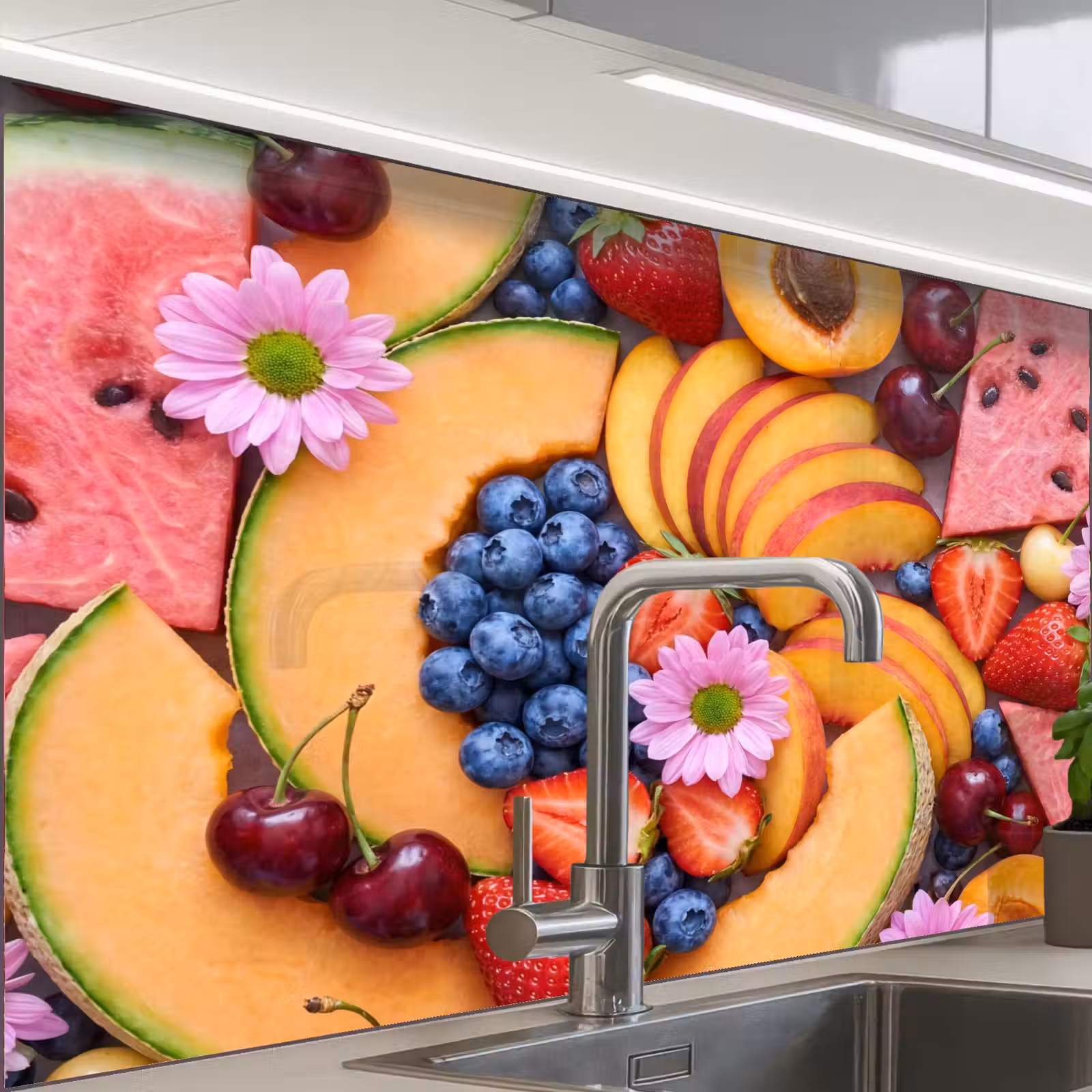 Revestimiento cocina - Comida - Fruta - Verano - Colorido — 1