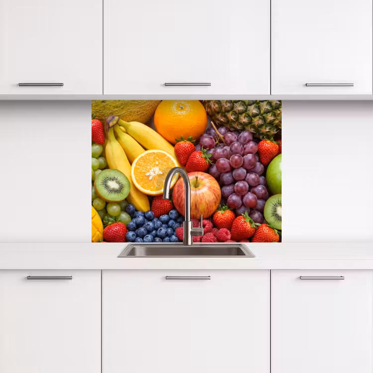 Revestimiento cocina - Comida - Fruta - Fresca - Colorida - Nutrición — 3