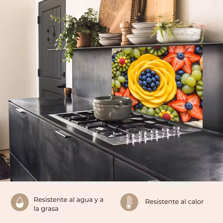 Revestimiento cocina - Fruta - Composición - Saludable - Colorido - Comida — 4