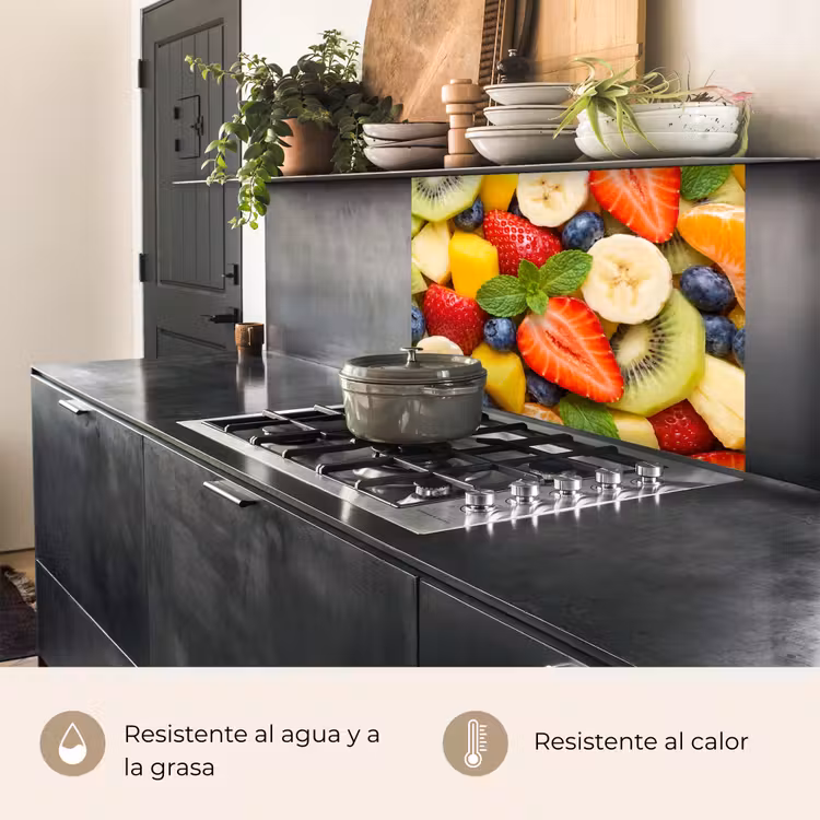 Revestimiento cocina - Fruta - Rodajas - Comida - Colorido — 4