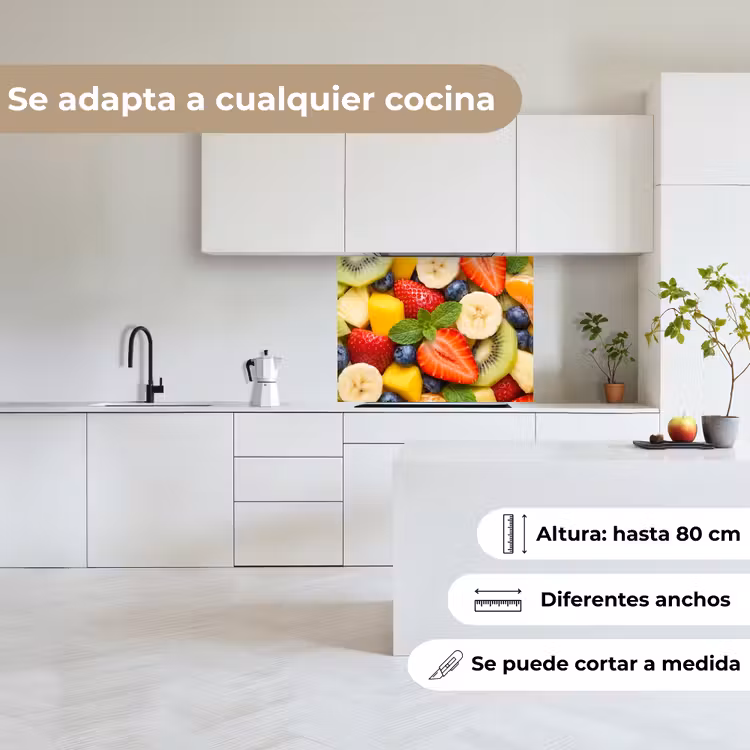 Revestimiento cocina - Fruta - Rodajas - Comida - Colorido — 6