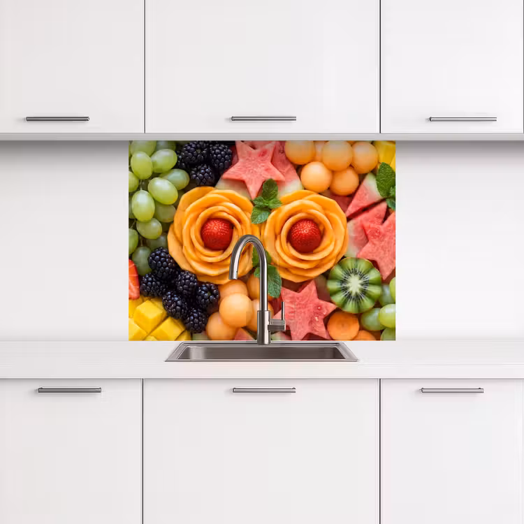 Revestimiento cocina - Fruta - Variedad - Colorido - Fresco - Comida — 3