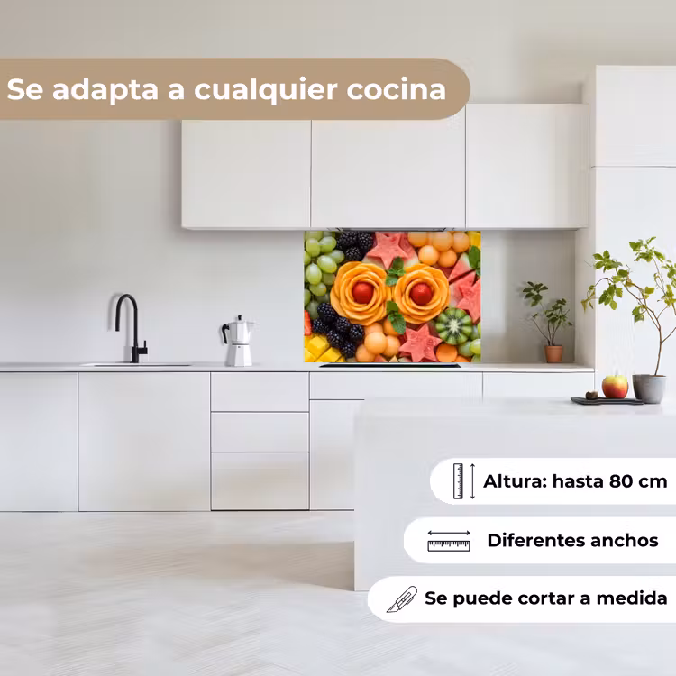 Revestimiento cocina - Fruta - Variedad - Colorido - Fresco - Comida — 6