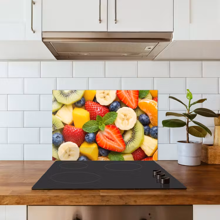 Salpicaderos de cocina - Fruta - Rodajas - Comida - Colorido — 3