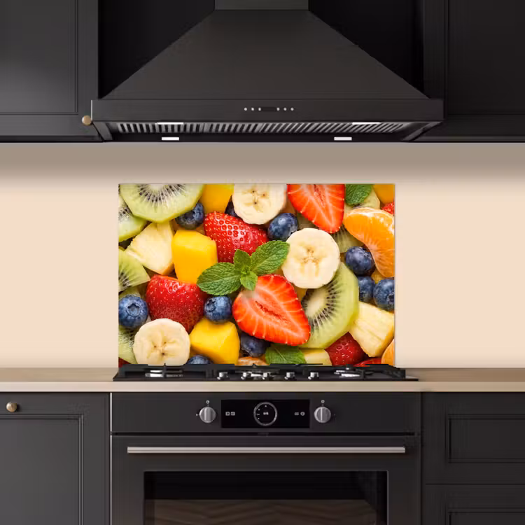 Salpicaderos de cocina - Fruta - Rodajas - Comida - Colorido — 5