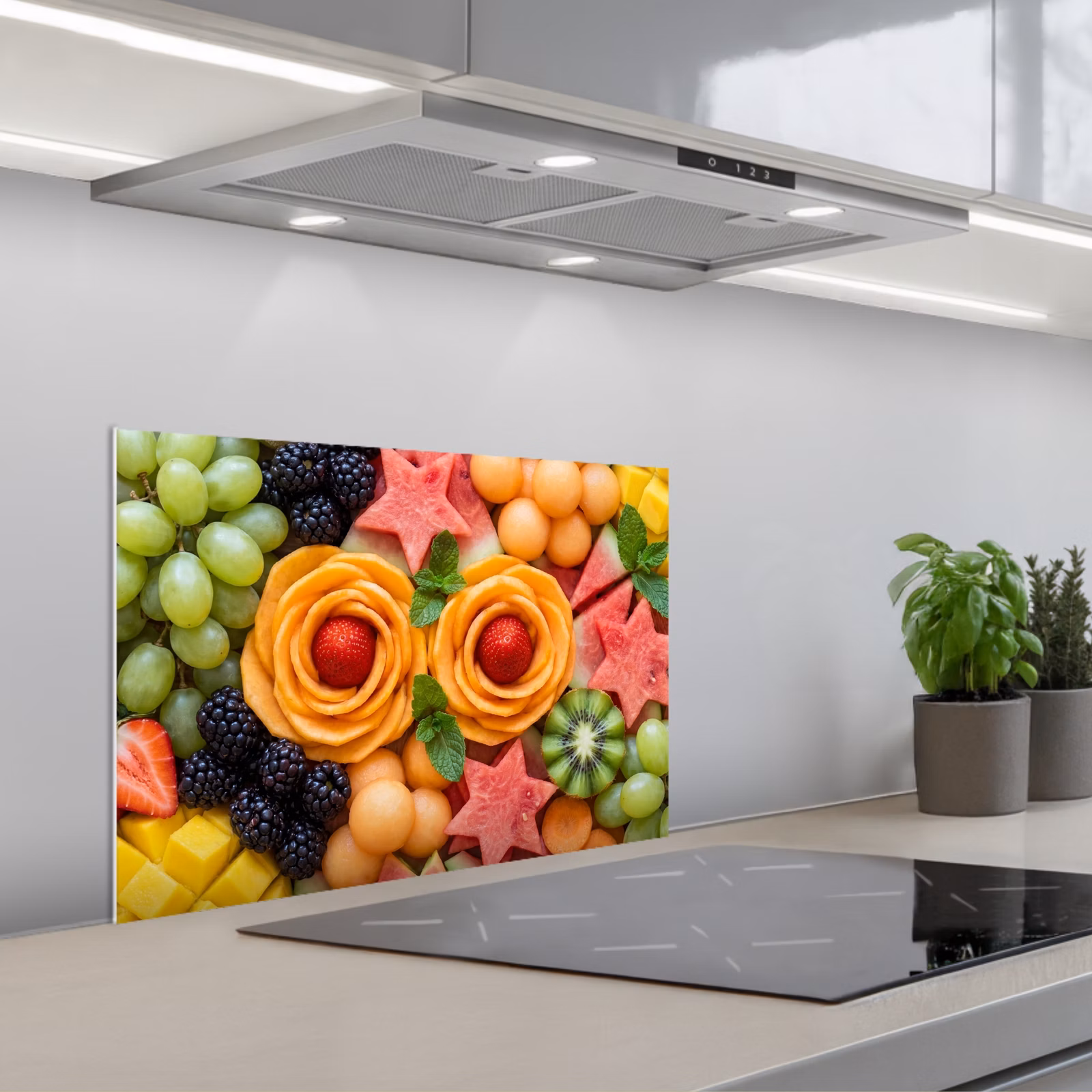 Salpicaderos de cocina - Fruta - Variedad - Colorido - Fresco - Comida — 1
