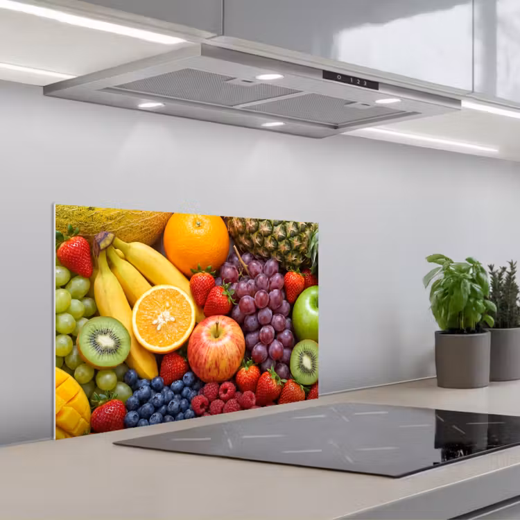 Salpicaderos de cocina - Comida - Fruta - Fresca - Colorida - Nutrición — 1