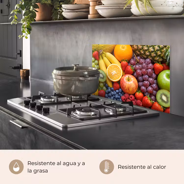 Salpicaderos de cocina - Comida - Fruta - Fresca - Colorida - Nutrición — 2
