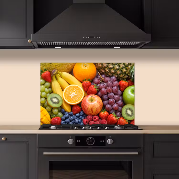 Salpicaderos de cocina - Comida - Fruta - Fresca - Colorida - Nutrición — 5