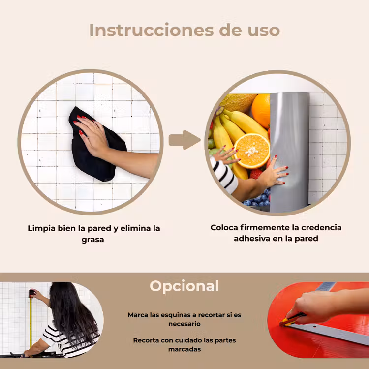 Salpicaderos de cocina - Comida - Fruta - Fresca - Colorida - Nutrición — 6