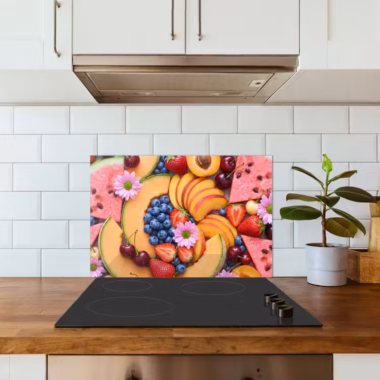Salpicaderos de cocina - Comida - Fruta - Verano - Colorido — 3