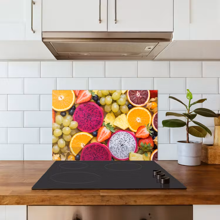 Salpicaderos de cocina - Fruta - Surtido - Colorido - Salud — 3