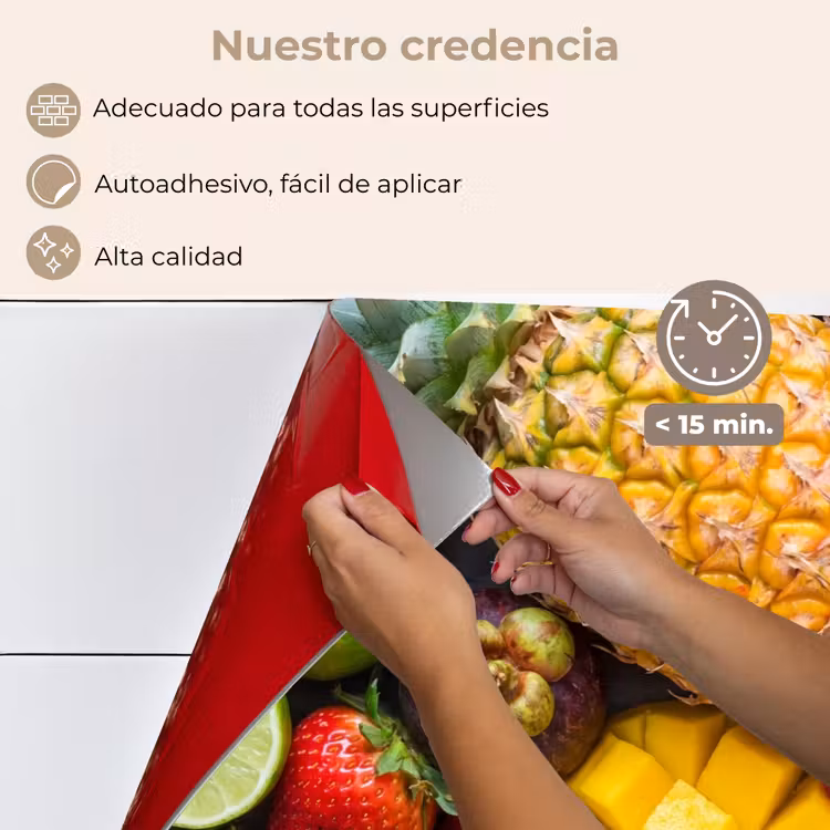 Salpicaderos de cocina - Fruta - Surtido - Fresca - Saludable - Colorida — 4